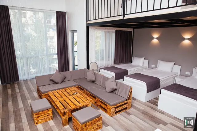 Deluxe Family Apartment interior at Libereco, Batumi