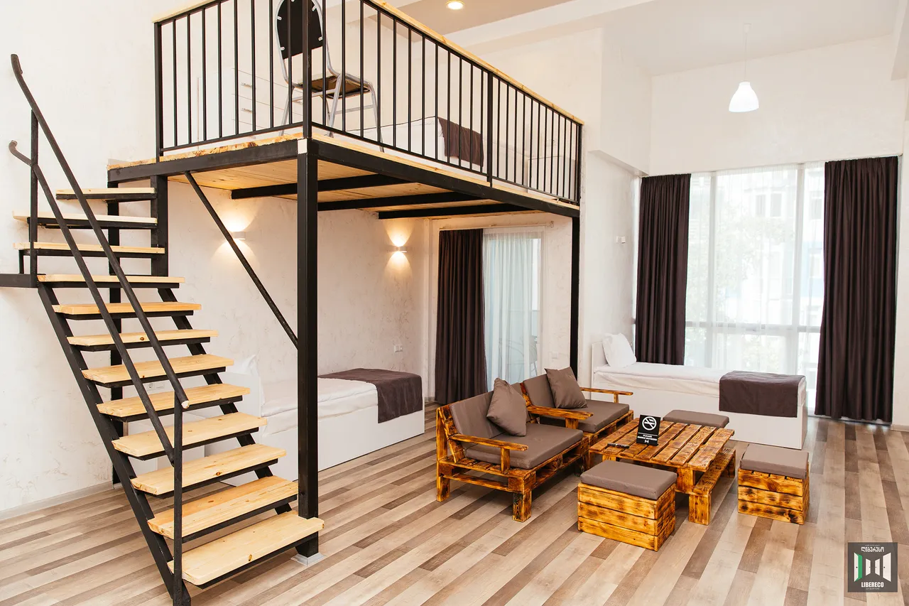 Family Apartment interior at Libereco, Batumi